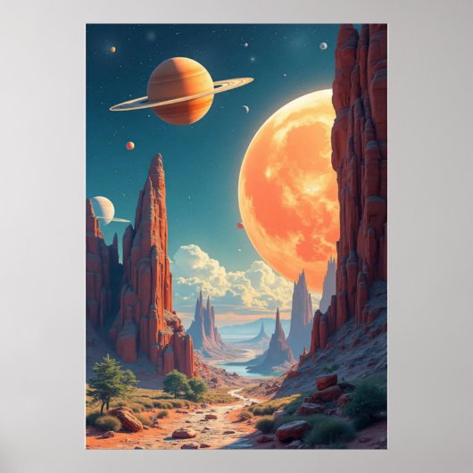 Inspirerende ruimte Prints & fantasierijke ruimte- (Voorkant)