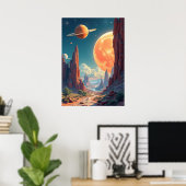 Inspirerende ruimte Prints & fantasierijke ruimte- (Thuiskantoor)