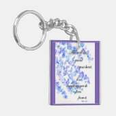 Inspirerende sleutelhanger (Voorkant Links)