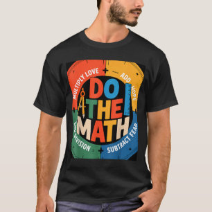 Inspirerende Slogan Liefde Hoop Angst Doe de Wisku T-shirt