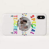 Inspirerende speciale leraar foto Case-Mate iPhone case (Achterkant (horizontaal))