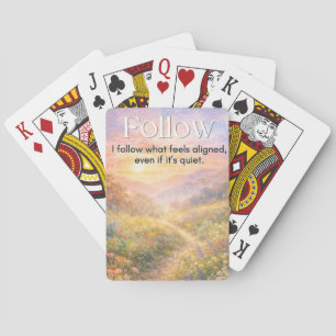 Inspirerende spirituele pokerkaartendeck cadeau pokerkaarten