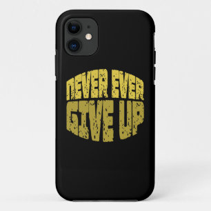 Inspirerende Spreuk - Geef Nooit Op Case-Mate iPhone Case