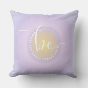 Inspirerende Spreuk Lavendel Op Zoek Grafisch Kussen