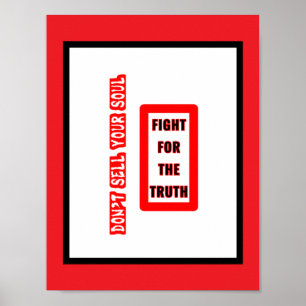 Inspirerende spreuk poster