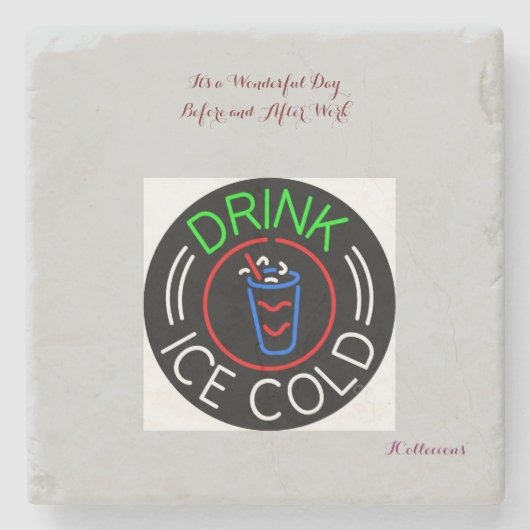 Inspirerende Steentype: Marmeren Onderzetter (Voorkant)