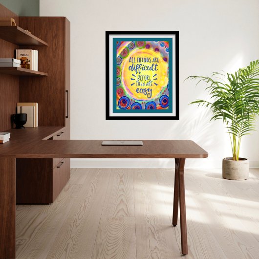 Inspirerende student Quote Classroom Inspirivity Poster