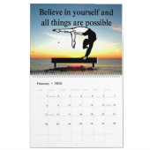 INSPIRERENDE SUNRISE GYMNASTIEK QUOTE KALENDER (Feb 2026)