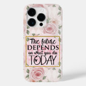 Inspirerende toekomst: keuzes van vandaag Case-Mate iPhone case (Achterkant)