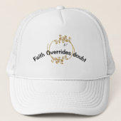 Inspirerende trucker hoed trucker pet (Voorkant)