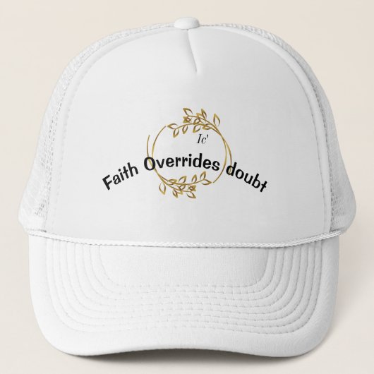 Inspirerende trucker hoed trucker pet (Voorkant)