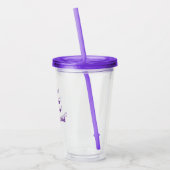 Inspirerende Tumbler Acryl Drinkbeker (Links)