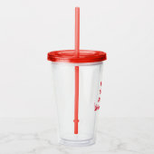 Inspirerende Tumbler Acryl Drinkbeker (Rechts)
