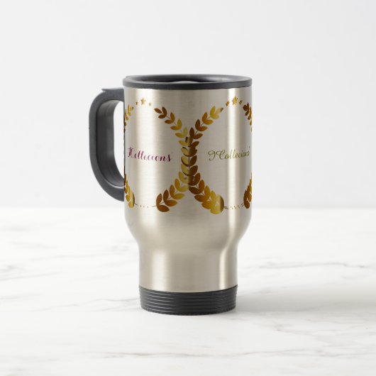 Inspirerende Tumbler Travel Mug Reisbeker (Voorkant links)