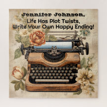 Inspirerende  Typewriter Puzzel
