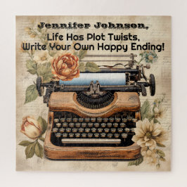 Inspirerende Typewriter Puzzel
