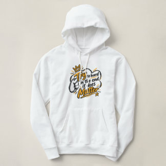 Inspirerende typografie esthetische streetwear gra hoodie