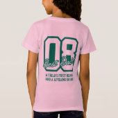 Inspirerende Vader Citaat T-shirt (Achterkant)