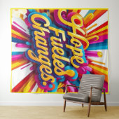"Inspirerende Veerkracht" Wandkleed (In Situ (horizontaal))