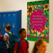 Inspirerende vriendelijkheid Quote Classroom Inspi Poster