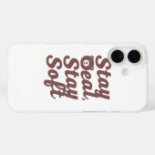 Inspirerende vriendelijkheidsquote met knuffelbeer Case-Mate iPhone case (Achterkant (horizontaal))