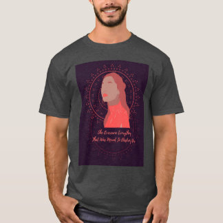Inspirerende vrouwen citaat Motiverende citaten fr T-shirt