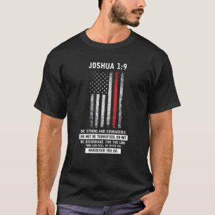 Inspirerende Vs Vlag Christenen Brandweer Katholie T-shirt