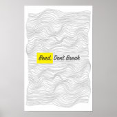 Inspirerende Wall Poster (Voorkant)