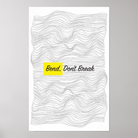 Inspirerende Wall Poster (Voorkant)