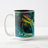 Inspirerende waterval mok voor een geweldige dag (Links)