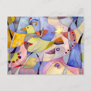 Inspirerende Watervogel Vogels Briefkaart