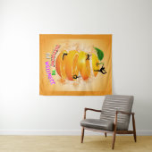 Inspirerende Wellness Yoga Wandkleed (In Situ (horizontaal))