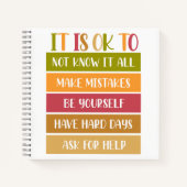 Inspirerende welzijnsquote notitieboek (Voorkant)