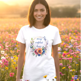 Inspirerende witte T-shirt voor vrouwen