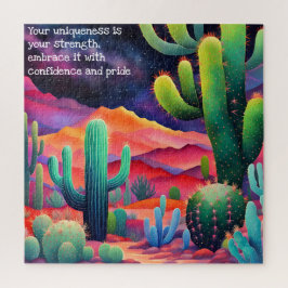 Inspirerende Woestijn Zelfvertrouwen Legpuzzel