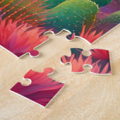 Inspirerende Woestijnbloei Legpuzzel (Zijkant)