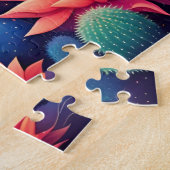 Inspirerende Woestijntransformatie Legpuzzel (Zijkant)