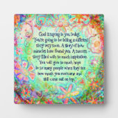 Inspirerende wonderen citeren  inspiratie fotoplaat (Voorkant)