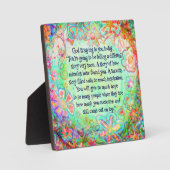 Inspirerende wonderen citeren  inspiratie fotoplaat (Voorkant)