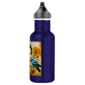 Inspirerende woorden en vintage dame waterfles (Rechts)