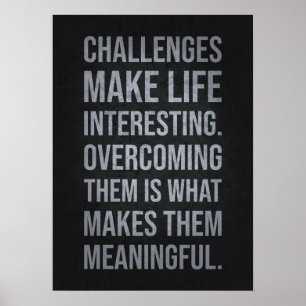 Inspirerende woorden - Motivatie Poster