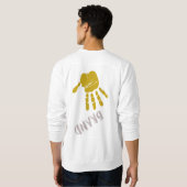 Inspirerende woorden voor Little Hearts Trui (Achterkant volledig)