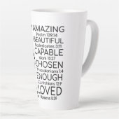 Inspirerende Yaya Latte Mok (Rechterhoek)