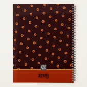 Inspirerende Zero Days  Bloemen gepersonaliseerd Planner (Achterkant)