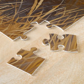 Inspirerende Zuid-Afrika Olifant Natuur Legpuzzel (Zijkant)