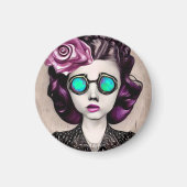 Inspirewire Opal Bril Meisje Magneet (Voorkant)