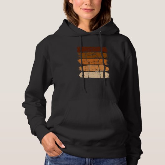 Inspiring Black Leaders Power Fist Hand Black Hist Hoodie (Voorkant)