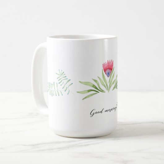 Inspiring Calm Morning Mug Koffiemok (Voorkant links)
