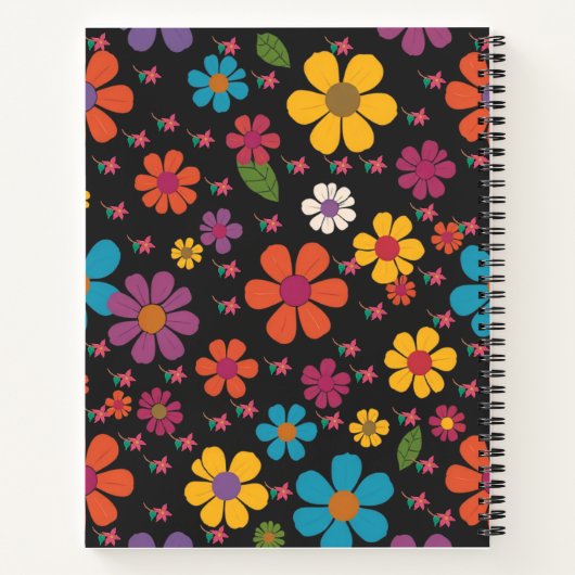 Inspiring Floral Journal Notitieboek (Achterkant)