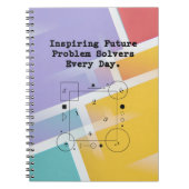Inspiring Future Solvers | Daily Math Mentor Notitieboek (Voorkant)